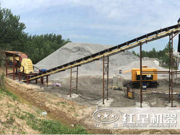 重錘式破碎機生産現場圖 重錘式破碎機生産現場圖