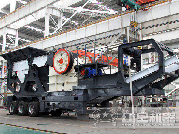 80移動式建築垃圾破碎機設備實拍 80移動式建築垃圾破碎機設備實拍