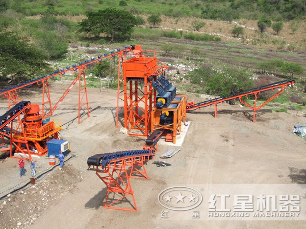 透閃石破碎生産線