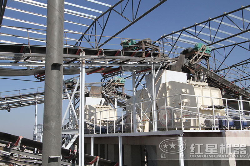 石灰石破碎生産客戶現場 石灰石破碎生産客戶現場