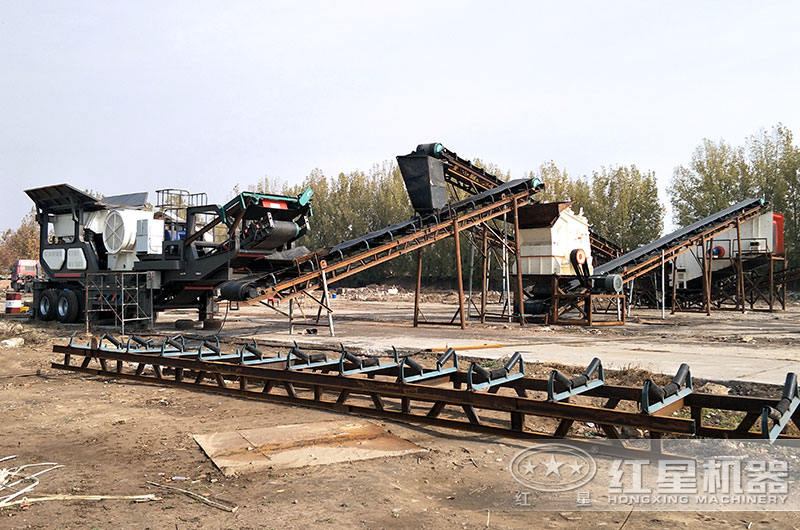 反擊破在建制砂生産線實拍 反擊破在建制砂生産線實拍