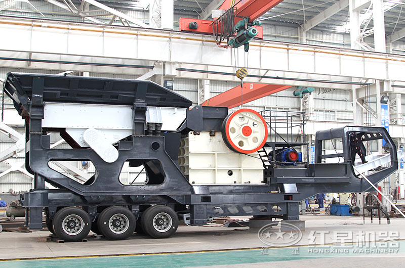 移動式颚式破碎機 移動式颚式破碎機