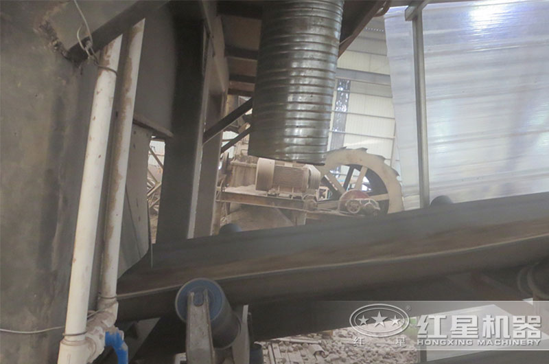 清洗沙子現場 清洗沙子現場