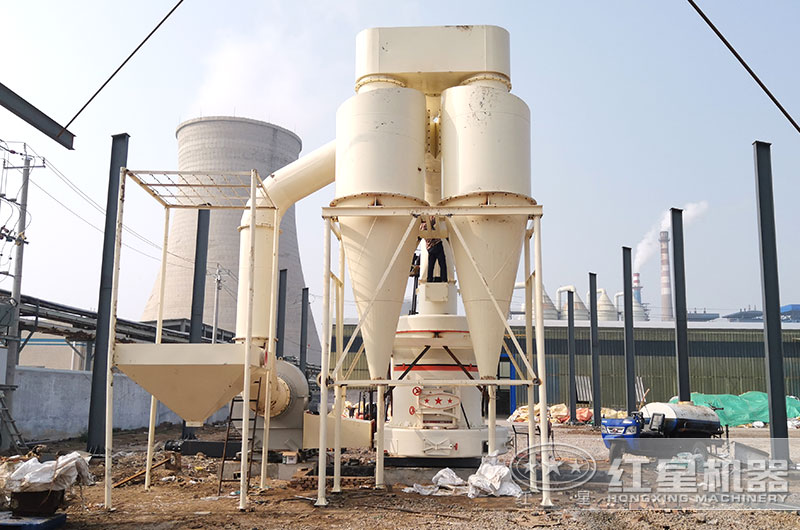 石膏粉生産加工現場圖 石膏粉生産加工現場圖