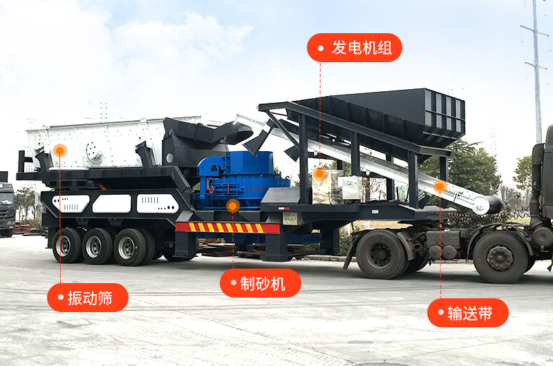 移動式機制砂設備 移動式機制砂設備