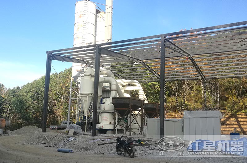石英石磨粉生産線在建現場 石英石磨粉生産線在建現場