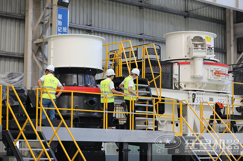 客戶來廠考察砂石設備 客戶來廠考察砂石設備