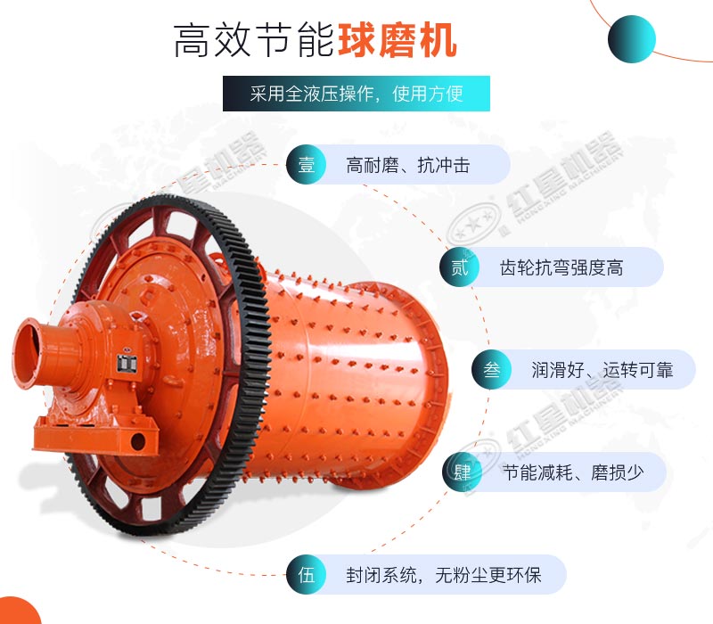 節能球磨機的優勢 節能球磨機的優勢