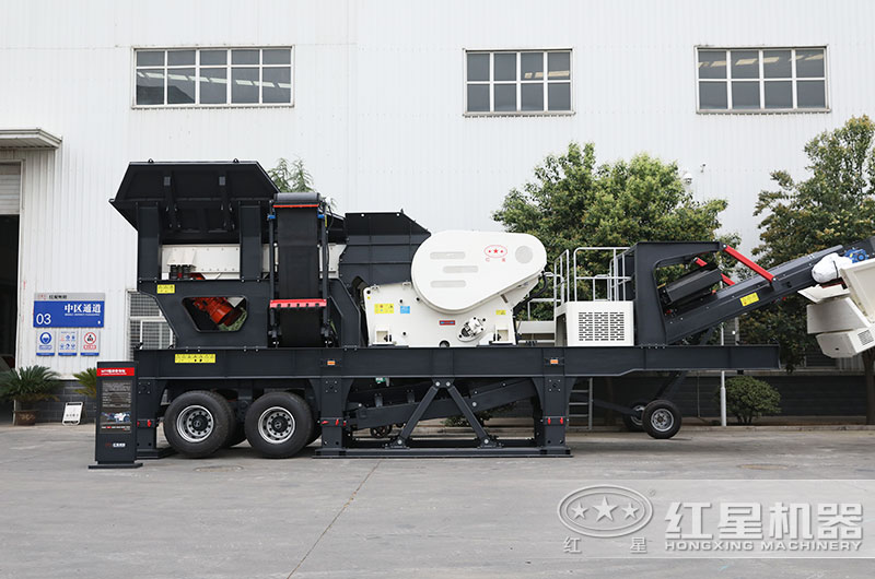 輪胎式移動破煤機現場實拍 輪胎式移動破煤機現場實拍