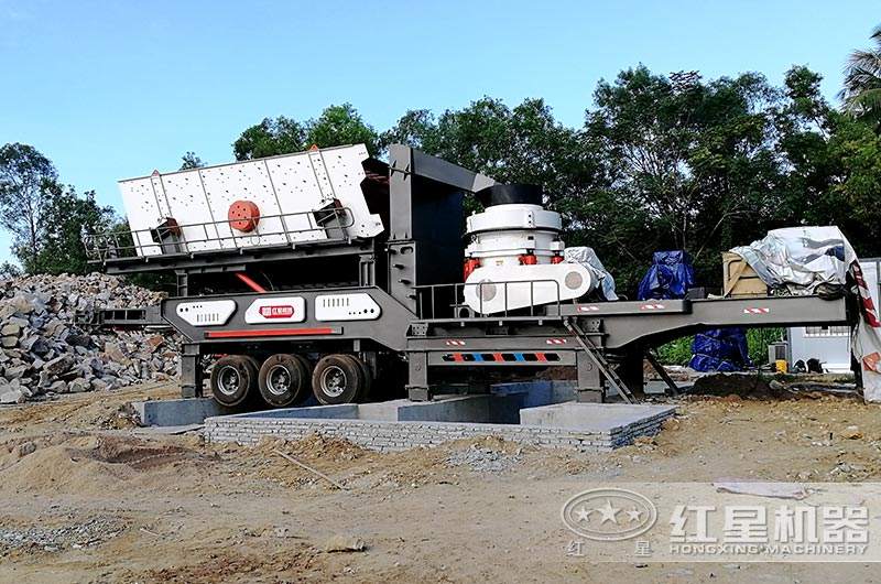 瀝青圓錐破碎機在野外生産 瀝青圓錐破碎機在野外生産