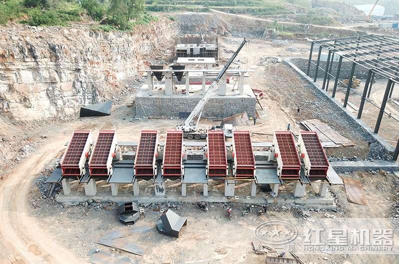 時産1000噸碎石生産線客戶現場 時産1000噸碎石生産線客戶現場
