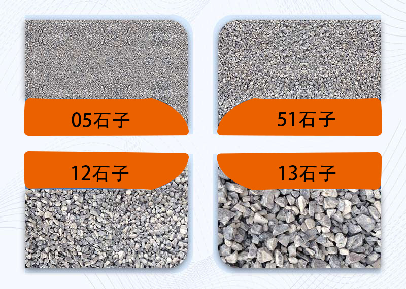 不同碎石規格 不同碎石規格