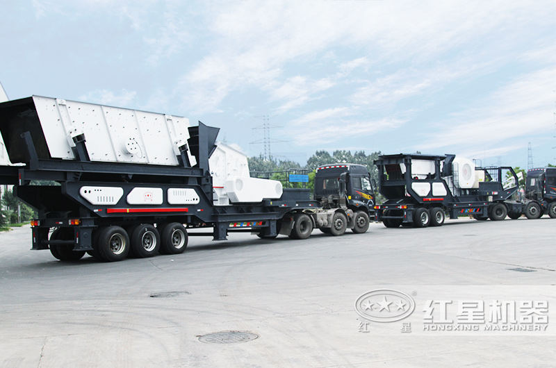 移動式制砂機發貨現場圖片 移動式制砂機發貨現場圖片