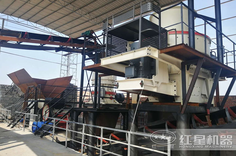 機制砂生産現場實拍圖 機制砂生産現場實拍圖