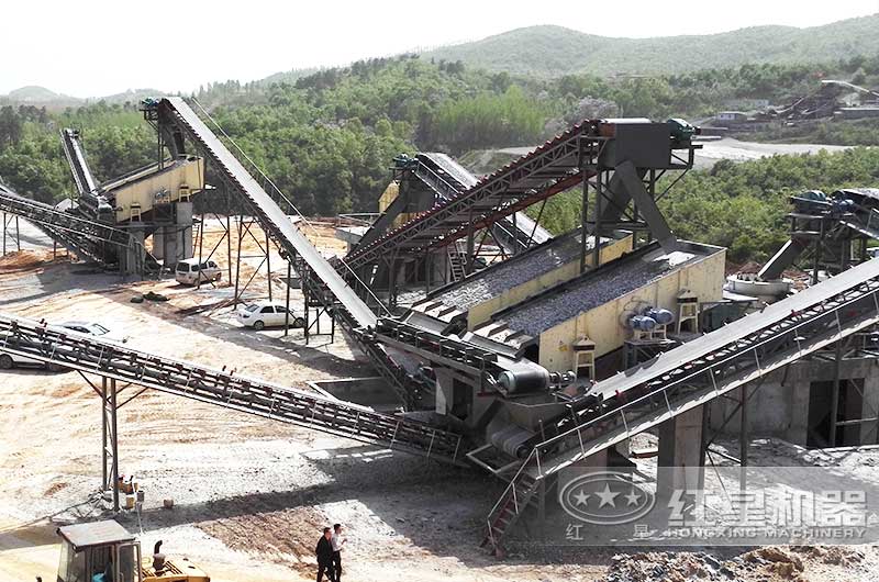 瓜米石生産線在建現場實拍 瓜米石生産線在建現場實拍