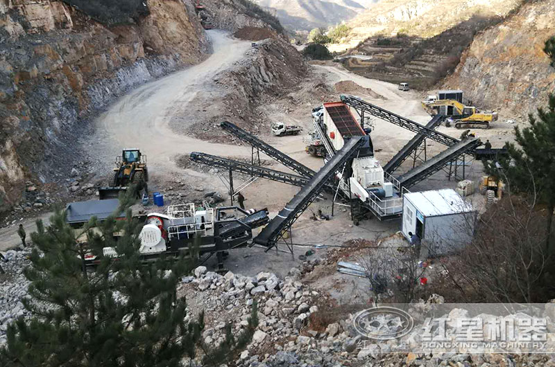 移動石子加工設備 移動石子加工設備