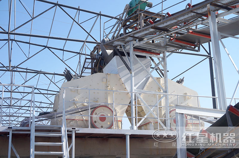 1820反擊破碎機作業現場 1820反擊破碎機作業現場