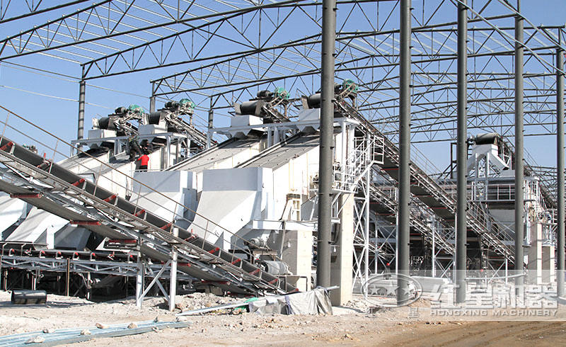 圓振動篩搭建現場視頻 圓振動篩搭建現場視頻