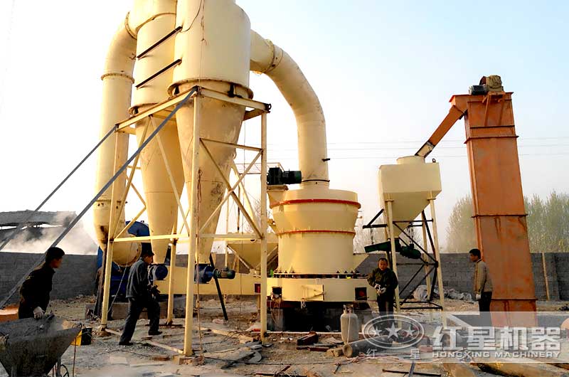 白雲石磨粉生産現場實拍圖 白雲石磨粉生産現場實拍圖