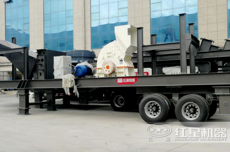 移動式片麻岩破碎機 移動式片麻岩破碎機