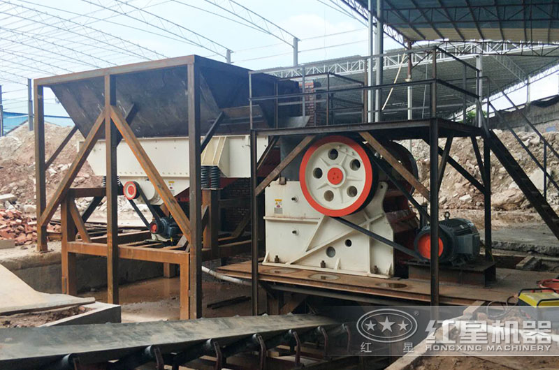 瀝青颚式破碎機工作現場圖片 瀝青颚式破碎機工作現場圖片