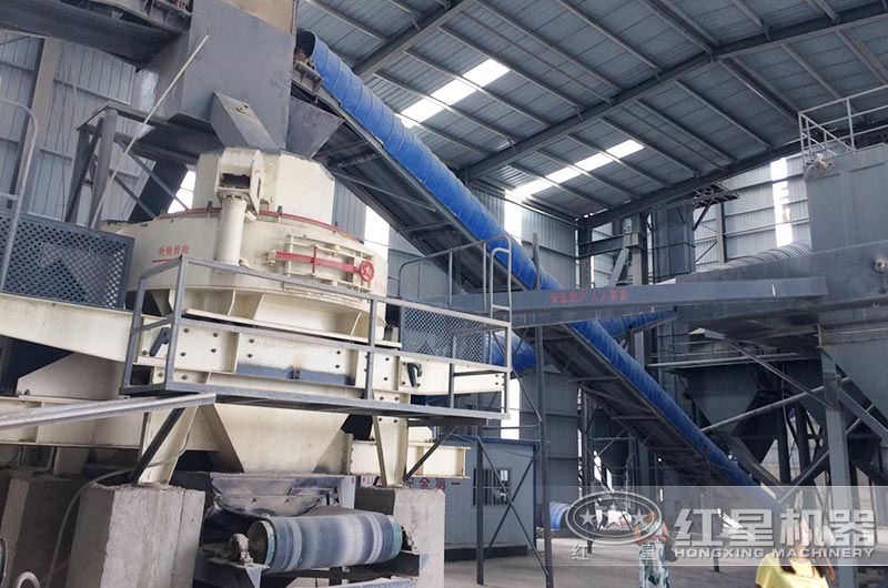 鵝卵石制砂現場 鵝卵石制砂現場