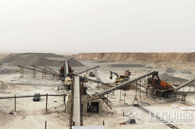 碎石加工生産線客戶現場 碎石加工生産線客戶現場