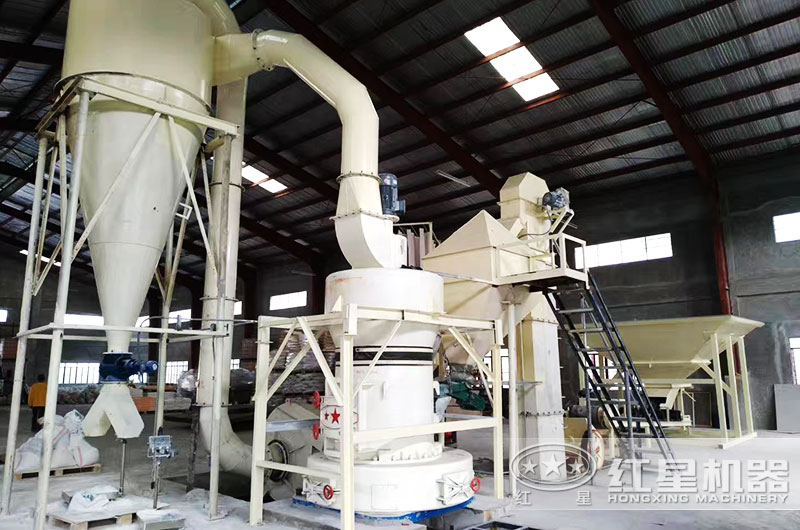 石英粉生産線現場 石英粉生産線現場