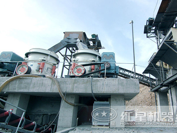 PYB1750圓錐破碎機設備實拍