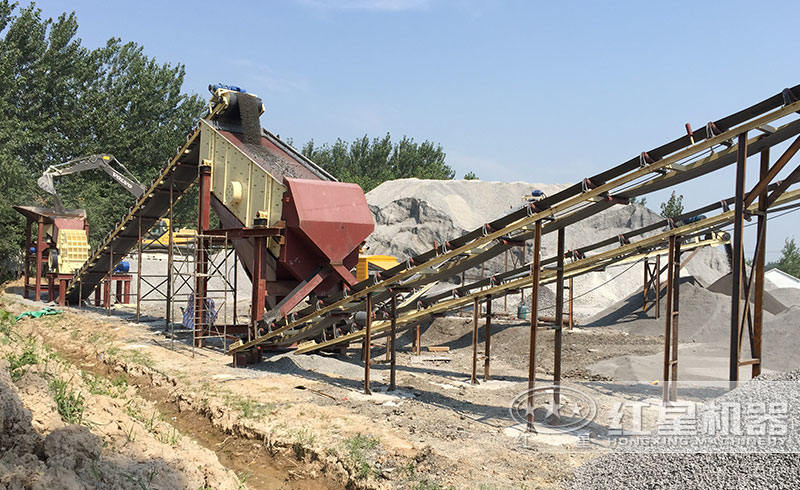 日産6千噸鐵礦石破碎生産線