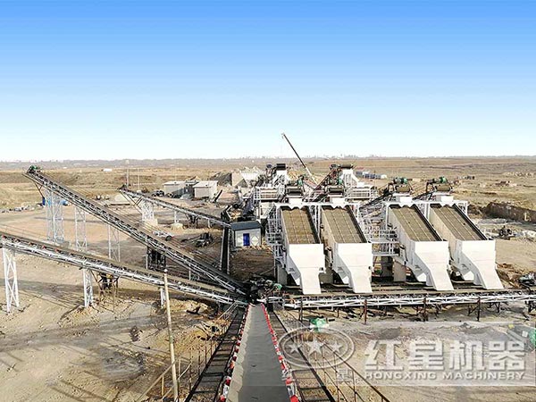 YK系列效能高圓振動篩用戶現場實拍圖