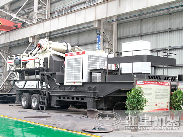 車載移動式建築垃圾破碎機