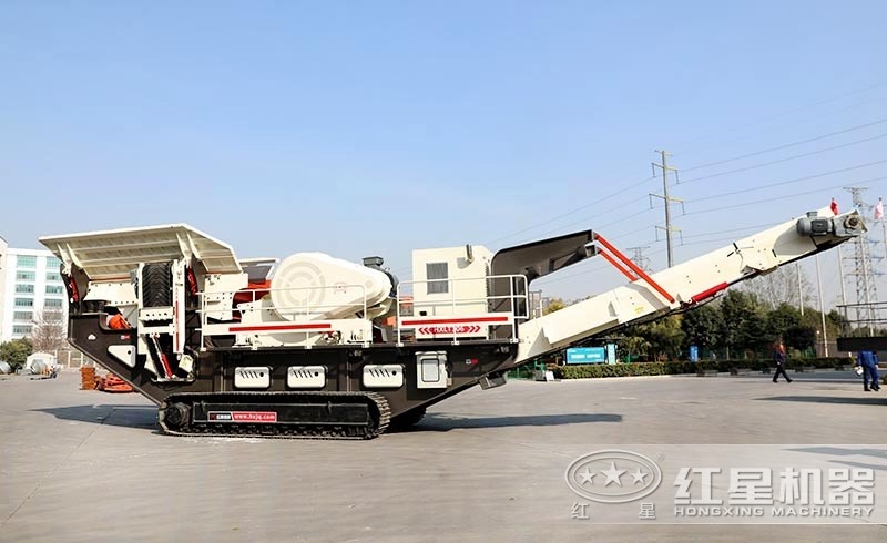 履帶式岩石破碎站