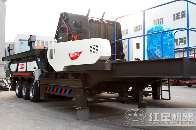 流動式石子破碎機