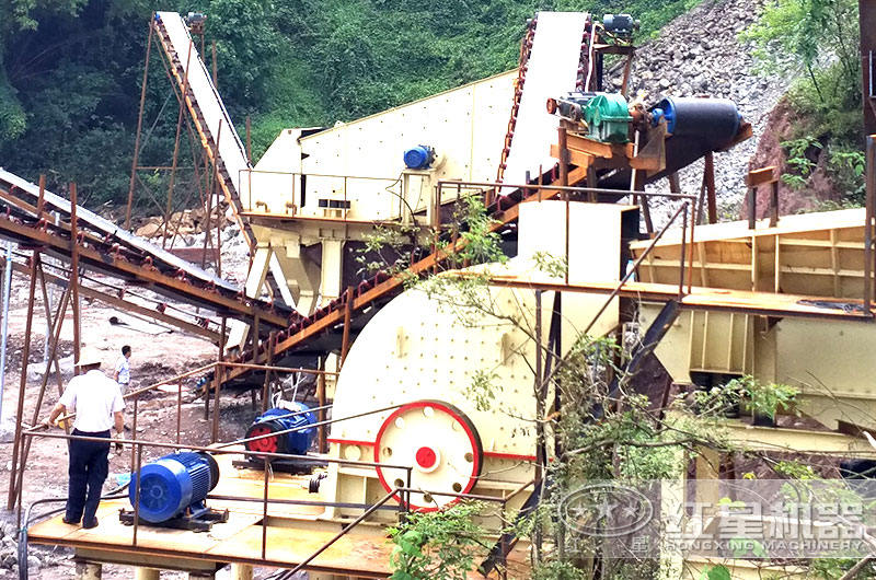 時産100-180噸鵝卵石重錘式破碎機