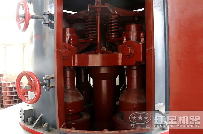 立式磨粉機内部結構實拍圖