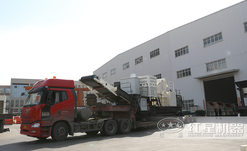 履帶式破碎機發往江蘇 履帶式破碎機發往江蘇