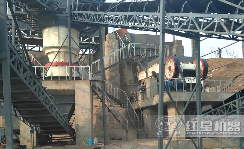 颚式破石機作業現場實拍圖 颚式破石機作業現場實拍圖