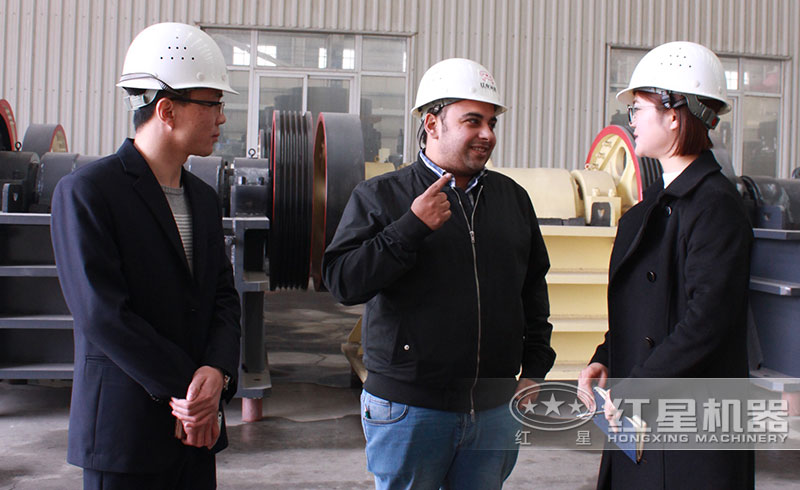 國外朋友用戶來廠考察 國外朋友用戶來廠考察