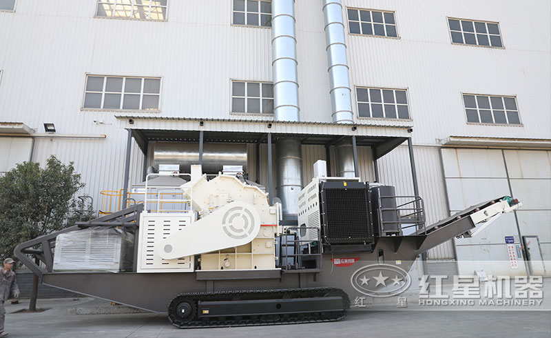 可移動的履帶式粉碎機 可移動的履帶式粉碎機