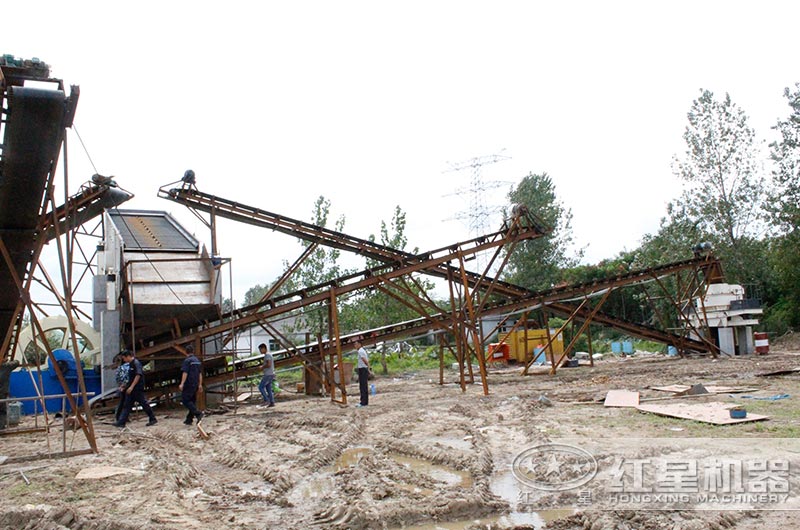 制砂+洗山沙生産線 制砂+洗山沙生産線