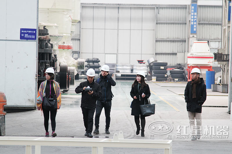 客戶到紅星廠區進行參觀,并咨詢 客戶到紅星廠區進行參觀,并咨詢