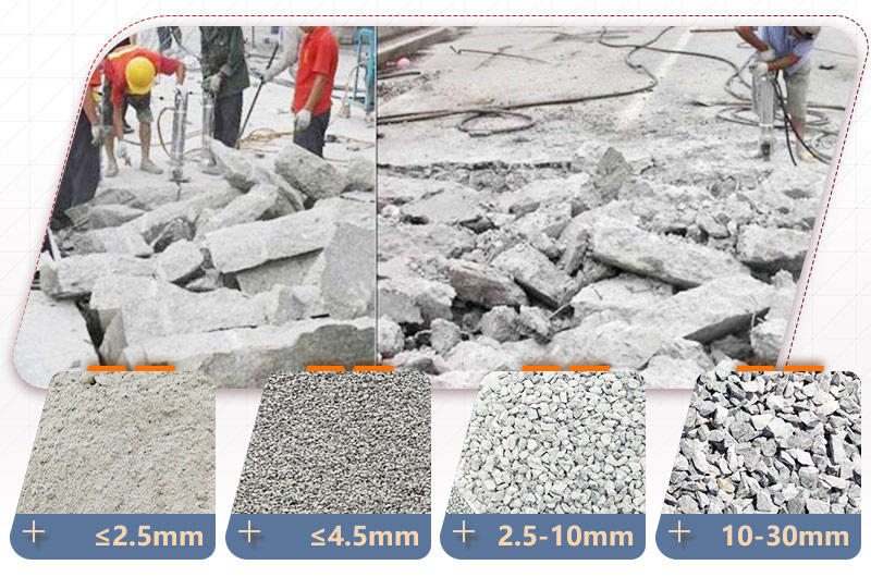 廢石料加工經濟價格高,投資前景好 廢石料加工經濟價格高,投資前景好