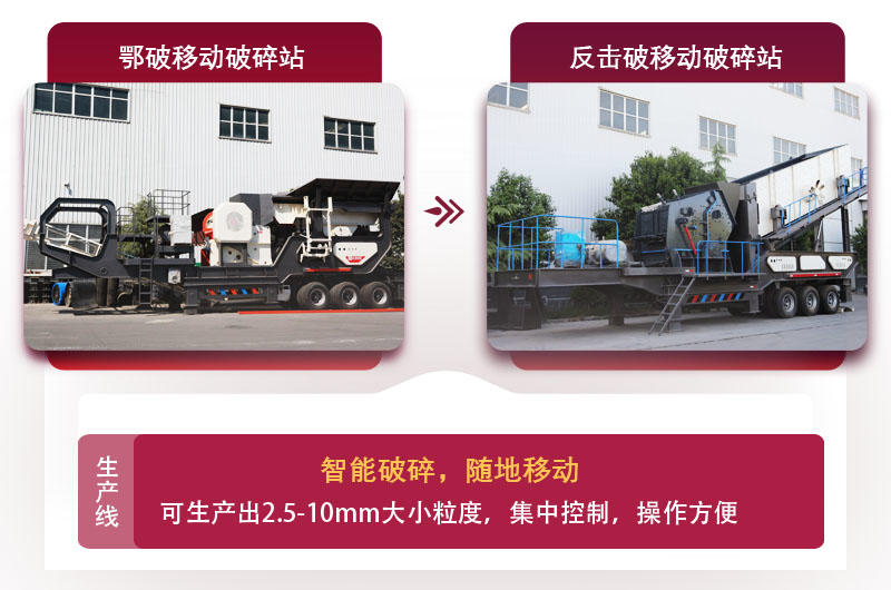移動式廢石料加工設備,智能更可靠 移動式廢石料加工設備,智能更可靠