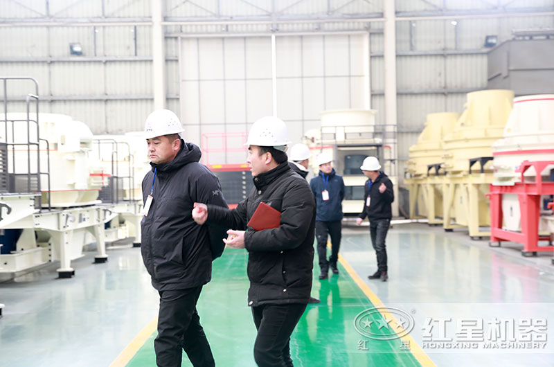 客戶到生産車間實地考察 客戶到生産車間實地考察