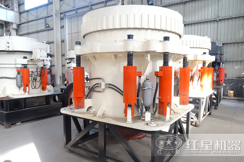 圖3:圓錐式破碎石子機 圖3:圓錐式破碎石子機