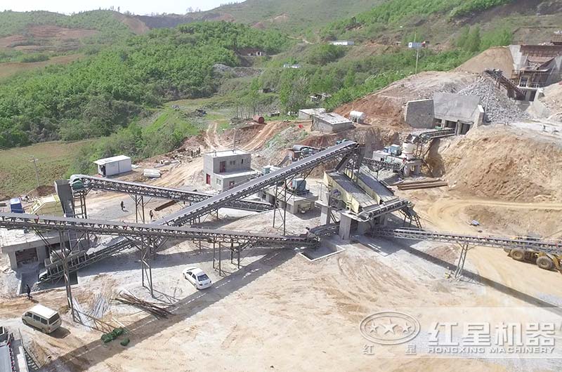 河南客戶石子破碎生産線圖 河南客戶石子破碎生産線圖