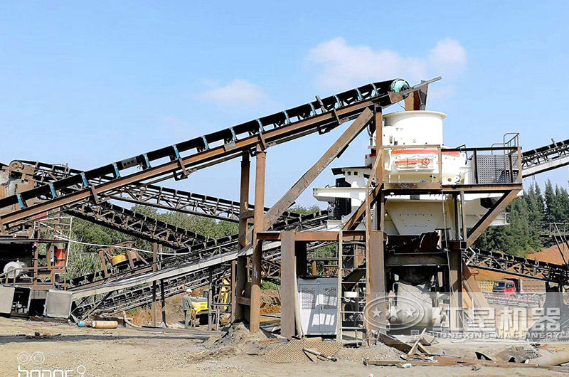 湖北漳州制砂生産線現場 湖北漳州制砂生産線現場