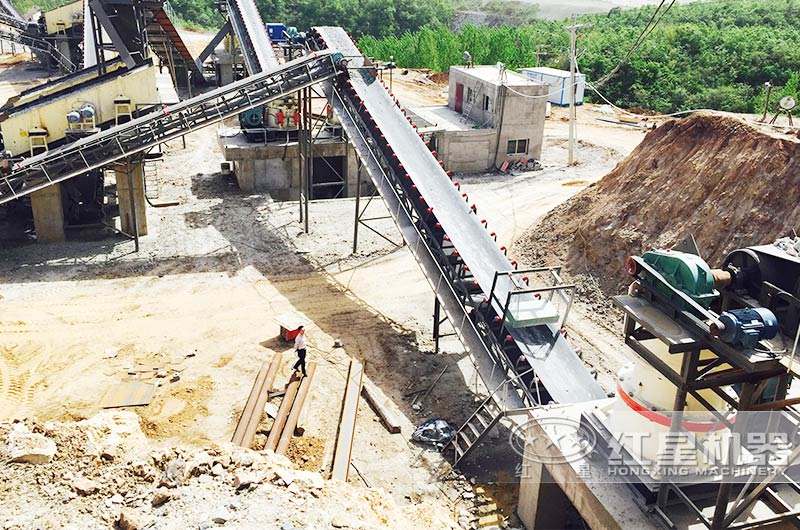 日産5000噸高硬度物料砂石生産線現場 日産5000噸高硬度物料砂石生産線現場