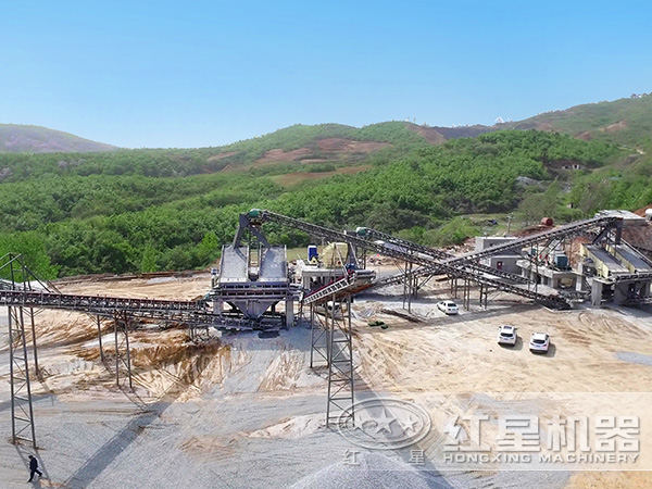 河南客戶石頭破碎生産線 河南客戶石頭破碎生産線